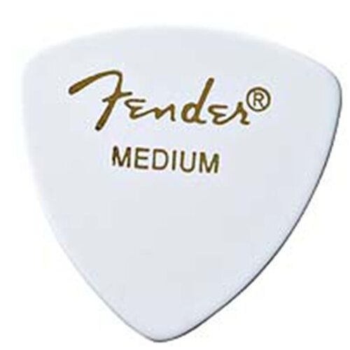 Fender Fender 346 Shape Classic Celluloid Picks White Medium 12 Pack