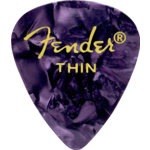 Fender Fender Premium Celluloid 351 Shape Picks Thin Purple Moto 12 Pack
