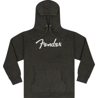 Fender Fender Spaghetti Logo Hoodie Gray Heather Medium