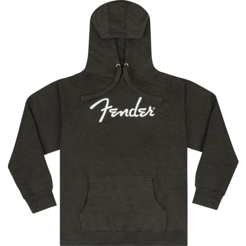 Fender Fender Spaghetti Logo Hoodie Gray Heather Medium