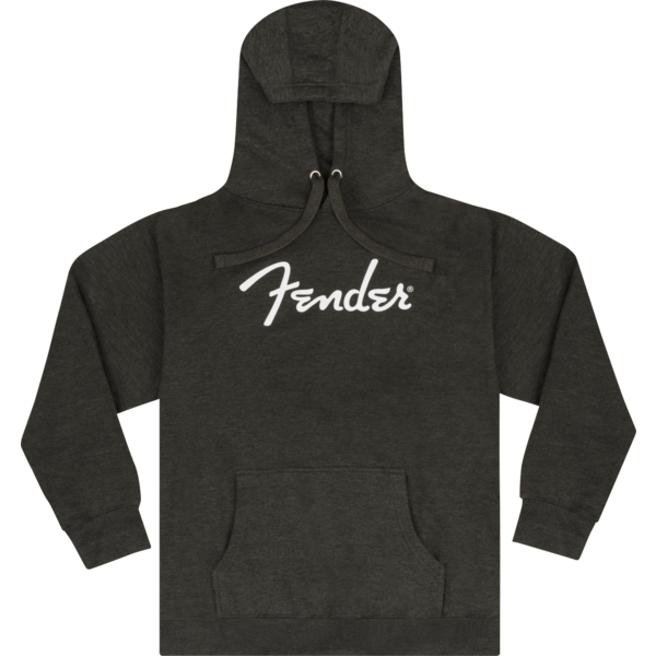 Fender Fender Spaghetti Logo Hoodie Gray Heather Medium