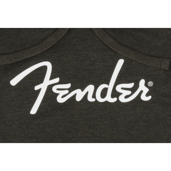 Fender Fender Spaghetti Logo Hoodie Gray Heather Medium