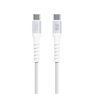 Blu Element Blu Element Braided Charge/Sync USB-C to USB-C Cable 6ft 100W White
