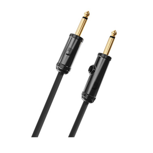 D'Addario D'Addario Circuit Breaker Momentary Mute Instrument Cable 10 Feet