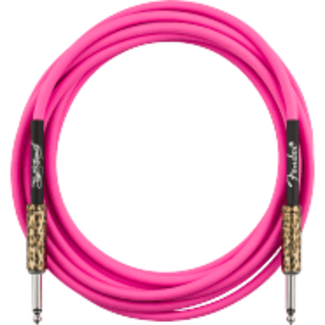 Fender Joe Strummer 13' Instrument Cable Pink Leopard