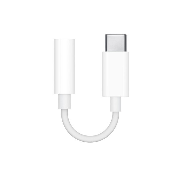 Apple Apple USB-C to 3.5mm Headphone Jack Adapter White