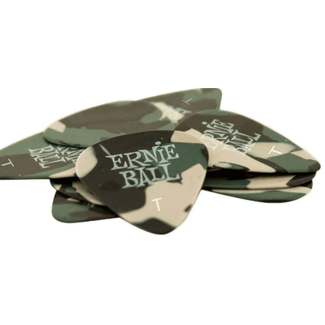 Ernie Ball Ernie Ball Speciality Thin Guitar Picks Bag of 12 Camouflage