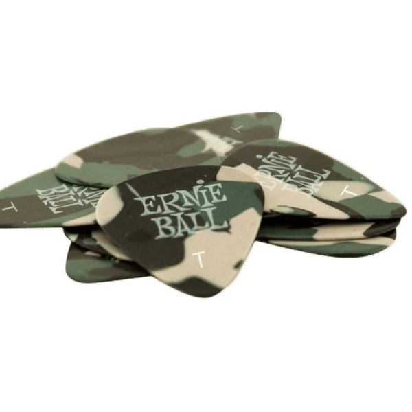 Ernie Ball Ernie Ball Speciality Thin Guitar Picks Bag of 12 Camouflage