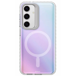 Blu Element Nimbus9 Stratus 2 Compatible with MagSafe Case Clear Frost for Samsung Galaxy S25