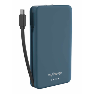myCharge AMP Prong Powerbank 10000 mAh Blue