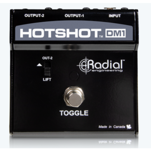 Radial Radial HotShot DM1 Mic Switcher For Dynamic Mics