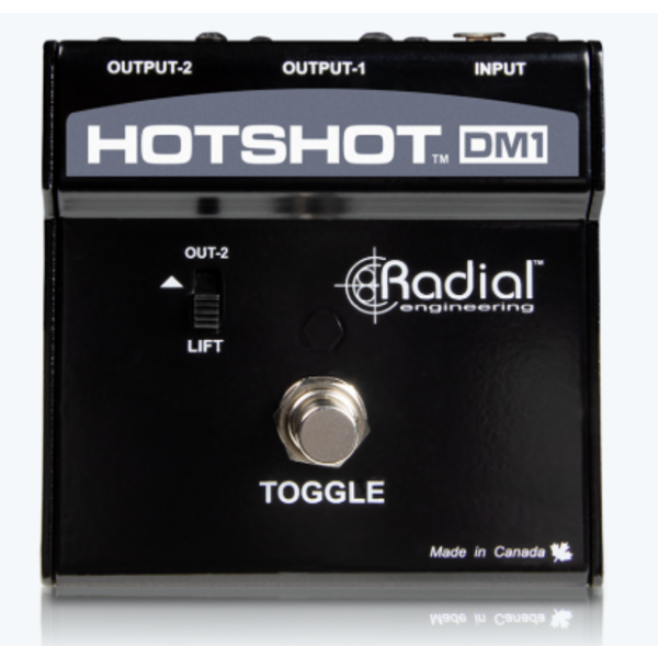 Radial Radial HotShot DM1 Mic Switcher For Dynamic Mics