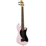 Kala Kala Solid Body 4-String Fretted U-BASS With Gig Bag Pale Pink