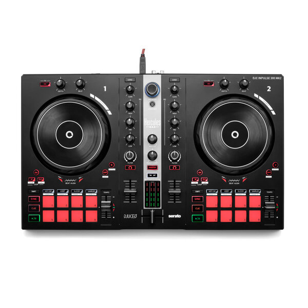 Hercules Hercules 2-Deck USB DJ Controller for Serato DJ Lite and DJUCED