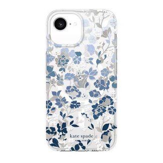 Kate Spade Kate Spade Protective Case w/MagSafe Flowerbed Blue for iPhone 16e/15/14/13