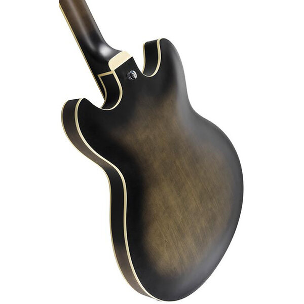 Ibanez Ibanez AS53TKF Artcore Series Hollowbody Electric GuitarTransparent Black Flat