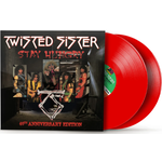 Twisted Sister - Stay Hungry (2LP-clear red vinyl) 40th Anniversary