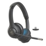 JLab Audio JLab Go Work Gen2 Wireless or Wired On-Ear Headphones Black