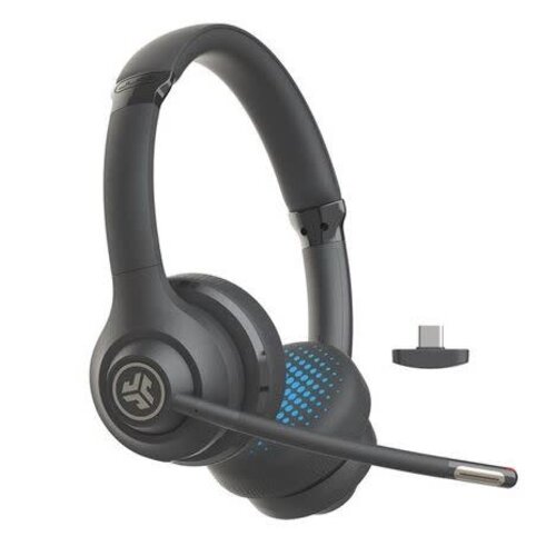 JLab Audio JLab Go Work Gen2 Wireless or Wired On-Ear Headphones Black