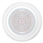 Popsockets PopSockets PopGrip for MagSafe Round with Adapter Ring Fluted Opalescent
