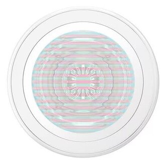 Popsockets PopSockets PopGrip for MagSafe Round with Adapter Ring Fluted Opalescent