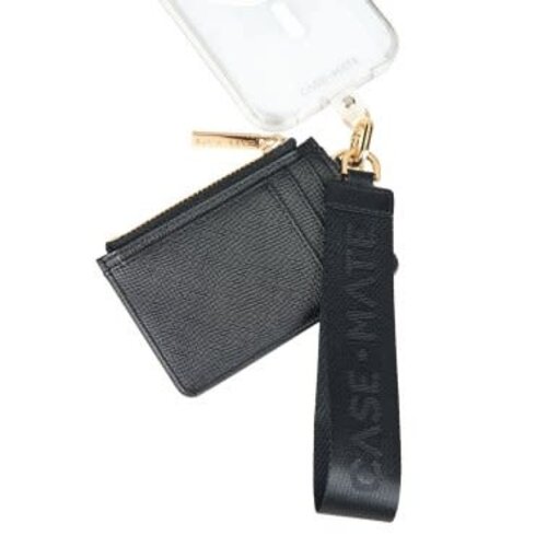 CaseMate Universal Case-Mate Essential Phone Strap with Wallet Black