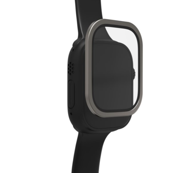 Apple Watch Ultra 49mm ZAGG InvisibleShield Glass XTR4 Screen Protector Silver