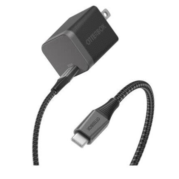 Otterbox OtterBox Premium Pro Wall Charger 30W USB-C GaN with USB-C Cable 6ft Nightshade Black