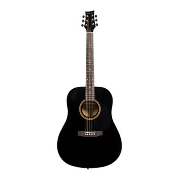 BeaverCreek BeaverCreek Dreadnought Black Acoustic Guitar