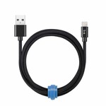 Blu Element Blu Element Braided Charge/Sync Lightning to USB-A Cable 6ft Black