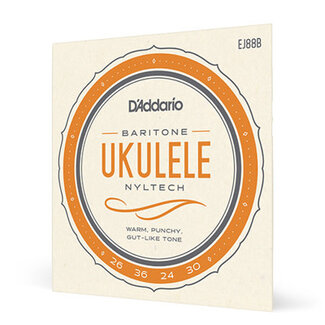 D'Addario D'addario Nyltech Baritone Ukulele Strings EJ88B