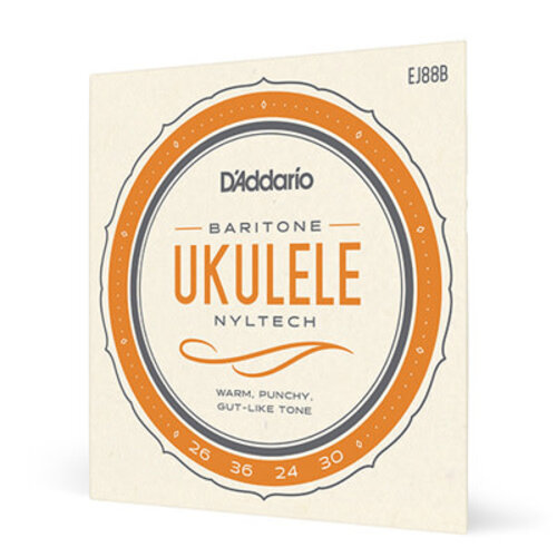 D'Addario D'addario Nyltech Baritone Ukulele Strings EJ88B