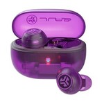 JLab Audio JLab Go Pop True Wireless Earbuds with Active Noise Cancellation Transparent Purple