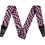 Fender Fender Wavy Checkerboard Polyester Strap Pink
