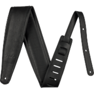 Fender Fender 3.5" Premium Leather Strap Black