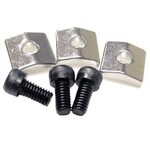 Profile Fingerboard Nuts Chrome 3pc