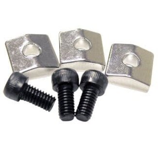 Profile Fingerboard Nuts Chrome 3pc