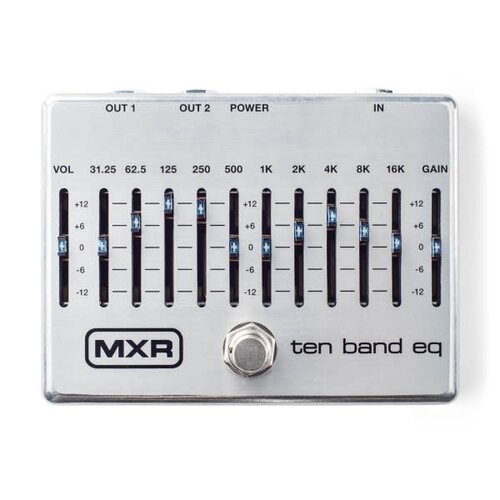 Dunlop Dunlop MXR Ten Band EQ Pedal Silver