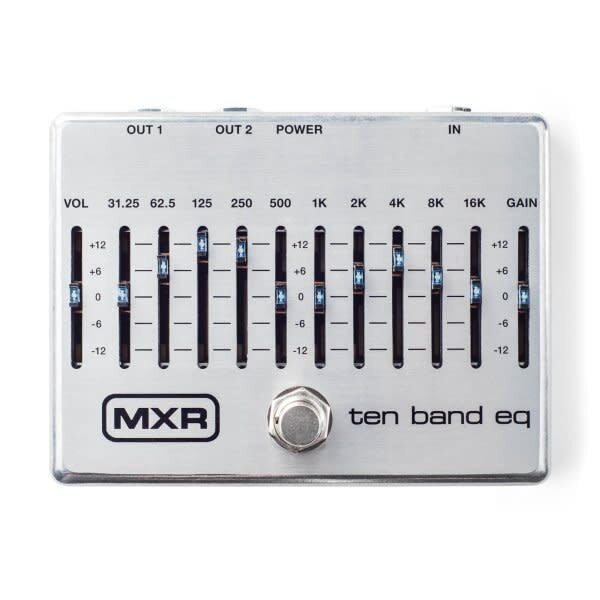 Dunlop Dunlop MXR Ten Band EQ Pedal Silver