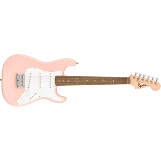 Fender Squier Mini Strat Electric Guitar w/Laurel Fingerboard Shell Pink