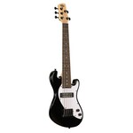 Kala Kala Solid Body 5-String Jet Black Fretted U-BASS