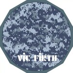Vic Firth Vic Firth 6-inch Practice Pad With Silicone Surface And 8mm Mounting Insert Digital Camo