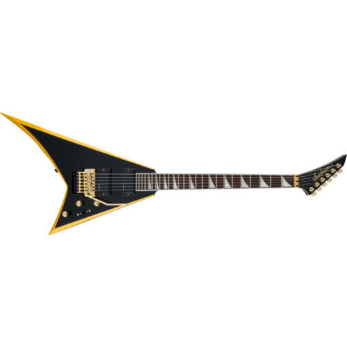 Jackson Jackson Rhoads RRX24, Black with Yellow Bevels