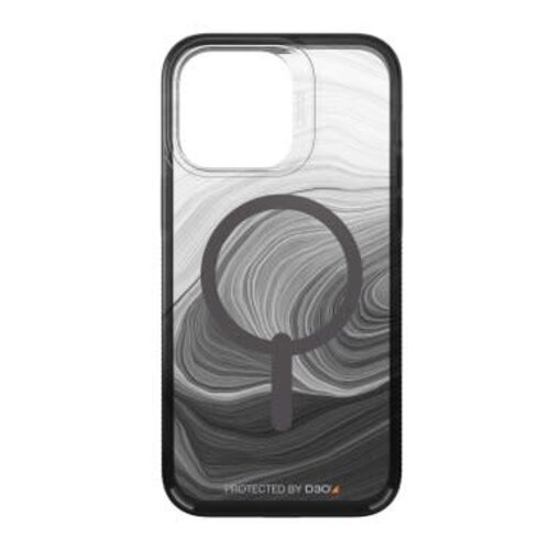 Gear4 Gear4 D3O Milan Snap Case Black Swirl iPhone 14 Pro Max