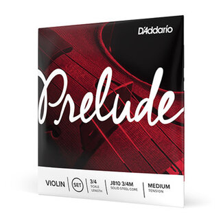 D'Addario D'Addario Prelude Violin String Set 3/4 Scale Medium Tension