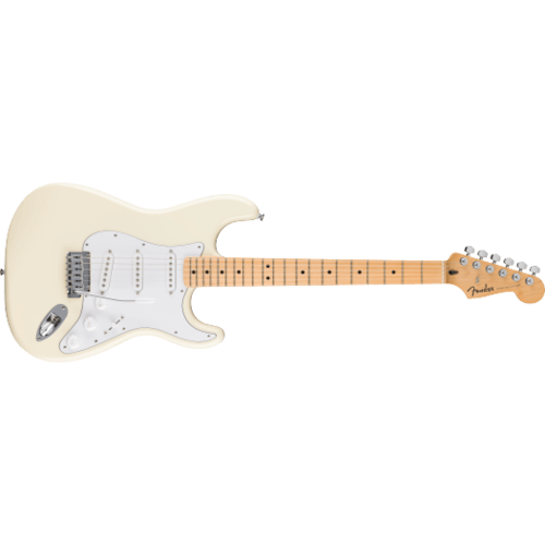 Fender Fender Standard Stratocaster Maple Fingerboard White Pickguard Olympic White