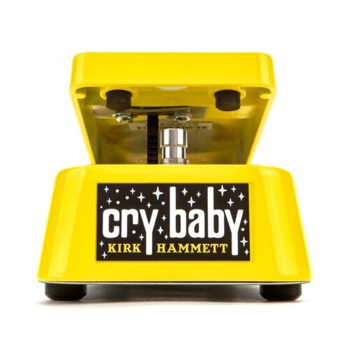 Dunlop Dunlop Limited Edition Kirk Hammett Cry Baby Wah Yellow Sparkle Edition Pedal