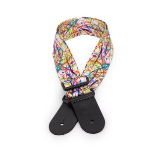 Profile Terylene Multi-Colour Paint Splash Printed Strap