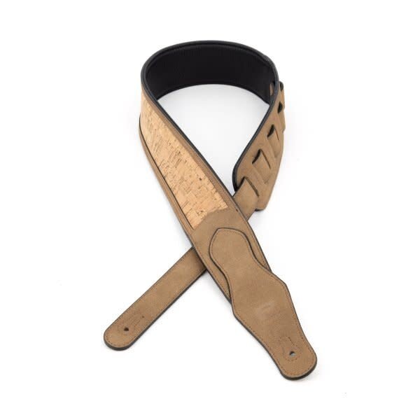 Profile 2.5" Leather Padded Strap Tan Cork