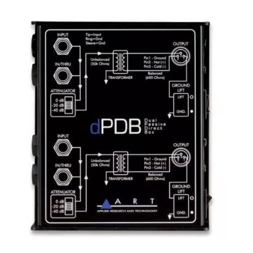 ART ART Pro Audio Dual Passive Direct Box